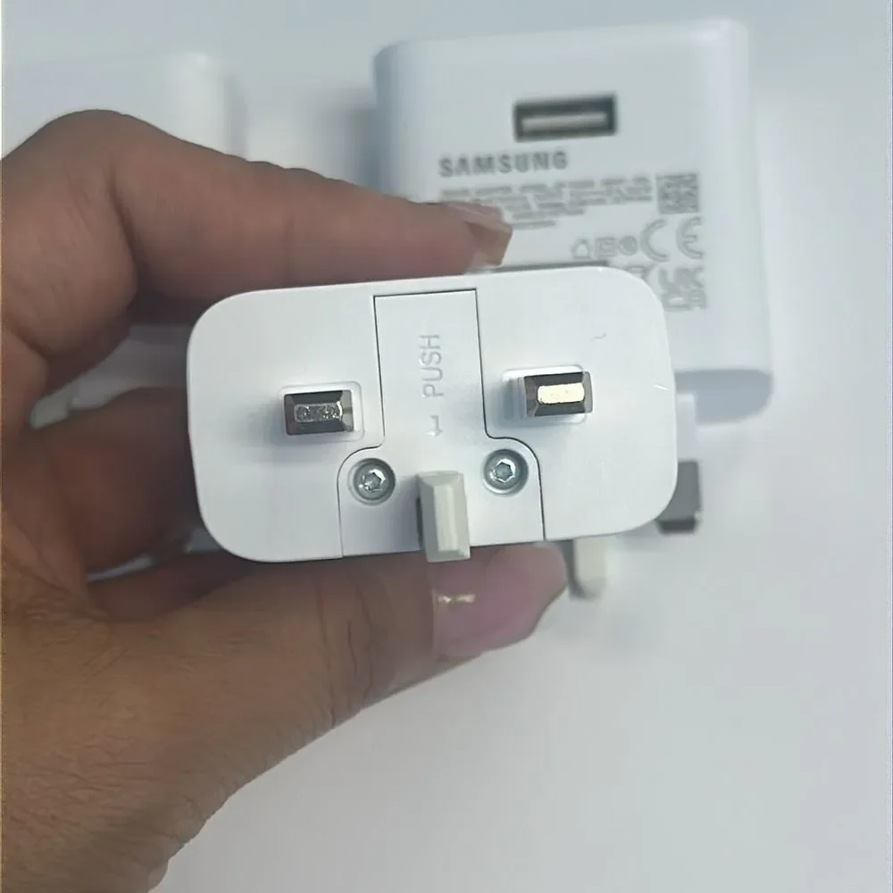 NEW 3 Pack Samsung (9V/1.67A) 15W EU Travel Adapter Charger - White(EP-TA200)